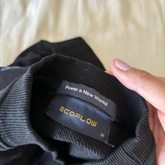 Ecoflow Vintage Men’s Power a New World Crewneck Sweater - Picture 6 of 7